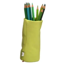 Stifte- und Brillenhalter SACCO lindgrün – Stoffköcher Organizer