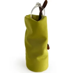 Stifte- und Brillenhalter SACCO lindgrün – Stoffköcher Organizer