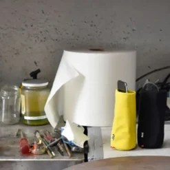 Stifte- und Brillenhalter SACCO aubergine – Stoffköcher Organizer
