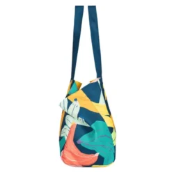Strandtasche mit Bananenprint – faltbarer Shopper mit Aufbewahrungsbeutel