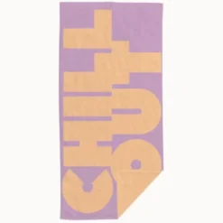 Strandtuch Chill out - Badetuch 180 x 90 cm Baumwolle