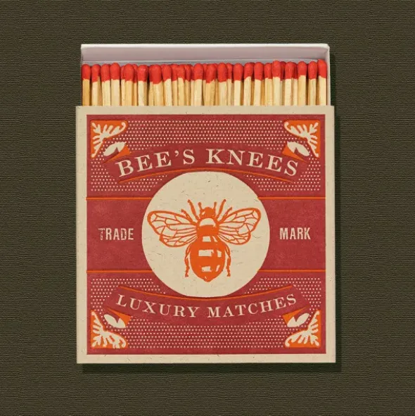 Streichhölzer BEE´S KNEES lang - Luxury Matches Square