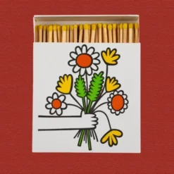 Streichhölzer Blumenstrauß lang - Luxury Matches Square
