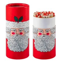 Streichhölzer Dose Weihnachtsmann - 80 lange Zündhölzer