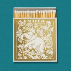 Streichhölzer Elefant gold lang - Luxury Matches Square