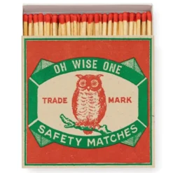 Streichhölzer EULE lang - Luxury Matches Square