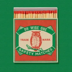 Streichhölzer EULE lang - Luxury Matches Square