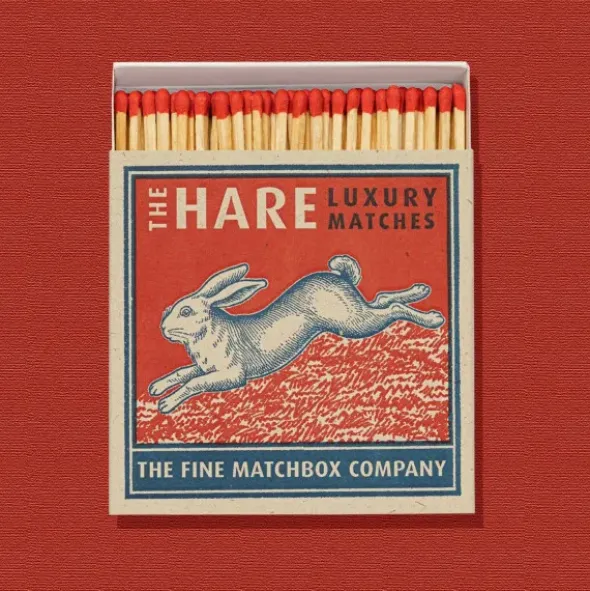 Streichhölzer Hase lang - Luxury Matches Square