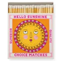 Streichhölzer HELLO SUNSHINE – 125 Streichhölzer lang
