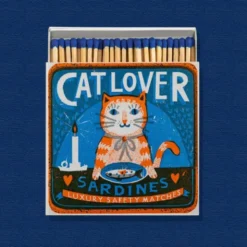 Streichhölzer Katzenliebhaber lang - Luxury Matches Square