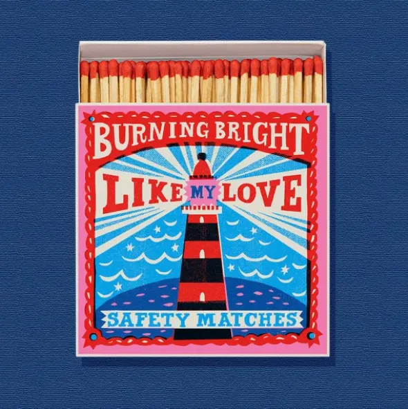 Streichhölzer Leuchtturm lang - Luxury Matches Square