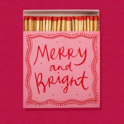 Streichhölzer Merry and Bright lang - Luxury Matches Square