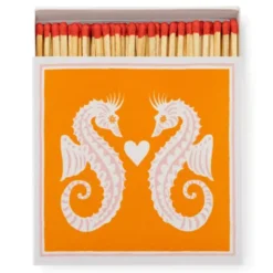 Streichhölzer SEAHORSES lang - Luxury Matches Square