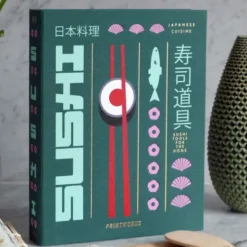 Sushi Set im Aufbewahrungsbuch 11-teilig – praktisches Sushi Zubehör