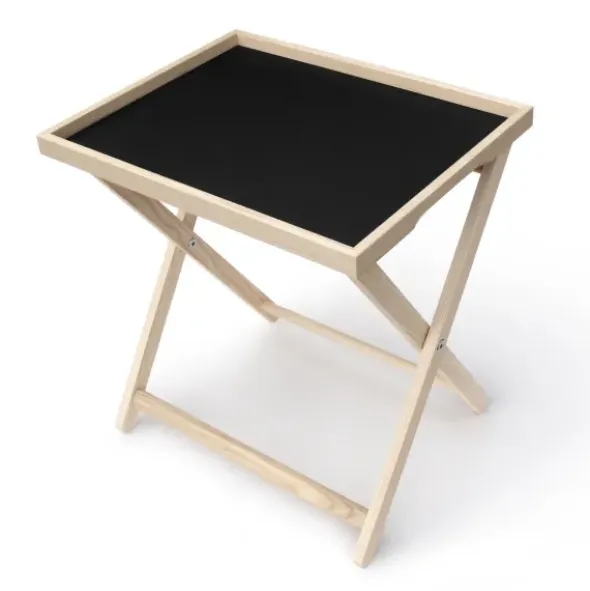 Tablett BASIC L mit Untergestell, Eschenholz