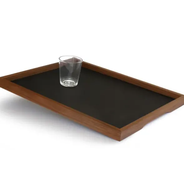 Tablett BASIC L - Serviertablett Nussbaumholz 50 x 39,5 cm