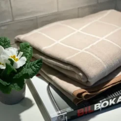 Tagesdecke TODDEN Baumwolle beige, 170 x 130 cm