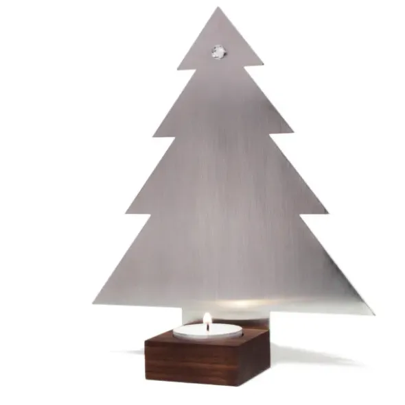 Tannenbaum-Teelichthalter Baumblaker 17 cm