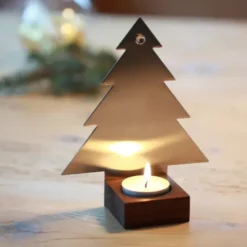Tannenbaum-Teelichthalter Baumblaker 17 cm