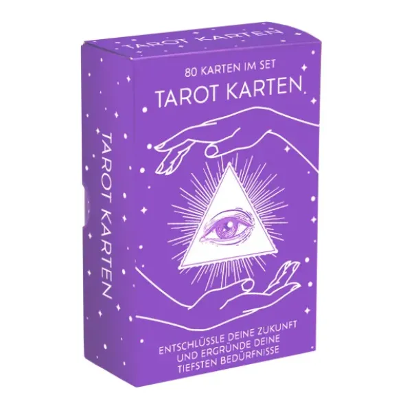 Tarotkarten - Box mit 80 Karten
