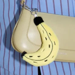 Taschenanhänger Banane – Anhänger für Rucksack, Schulranzen & Taschen