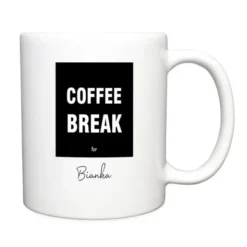 Tasse Coffee Break, personalisiert