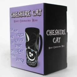 Tasse grinsende Katze Wechselmotiv, Cheshire Cat, Wärmeeffekt