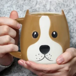 Tasse Hund - Tier Kaffeebecher WOOF!