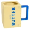 Tasse im Butter-Design aus Keramik