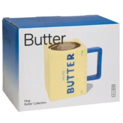 Tasse im Butter-Design aus Keramik