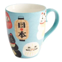 Tasse Kawaii in Geschenkbox - japanische Glücksbringer