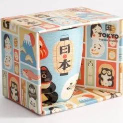 Tasse Kawaii in Geschenkbox - japanische Glücksbringer