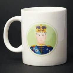 Tasse König - Designtasse Porzellan Icon The King