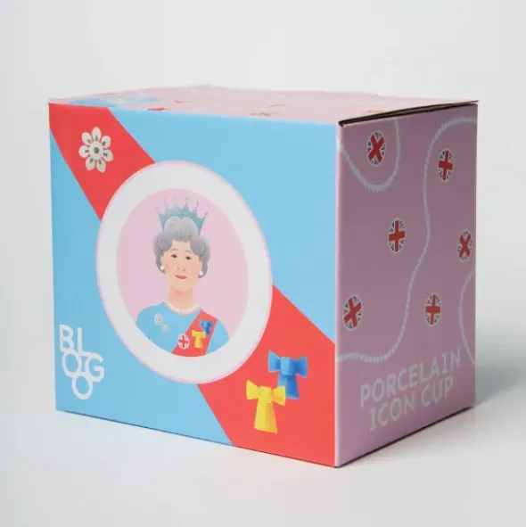 Tasse Königin - Designtasse Porzellan Icon The Queen