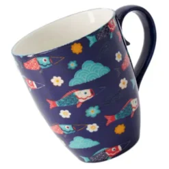 Tasse Koinobori in Geschenkbox - japanischer Glücksbringer