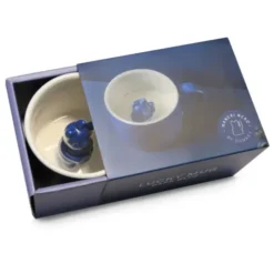 Tasse LUCKY MUG - Glückskatze dunkelblau