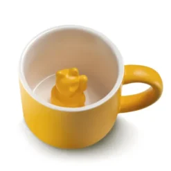 Tasse LUCKY MUG - Glückskatze gelb