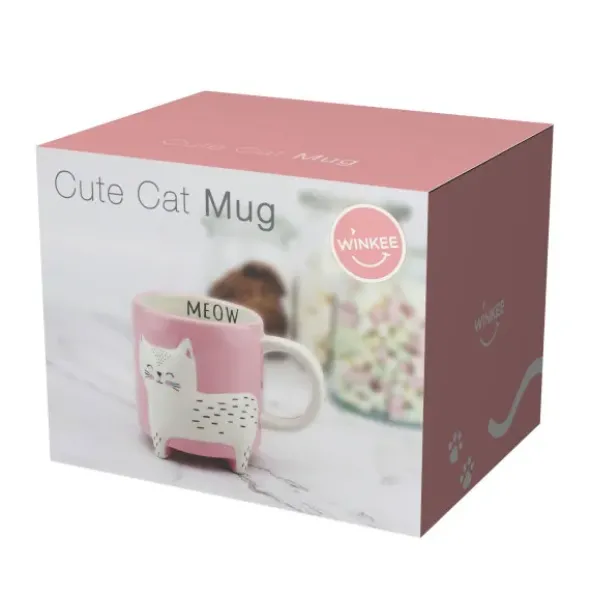 Tasse MEOW Cute Cat - Animal Kaffeebecher Katze