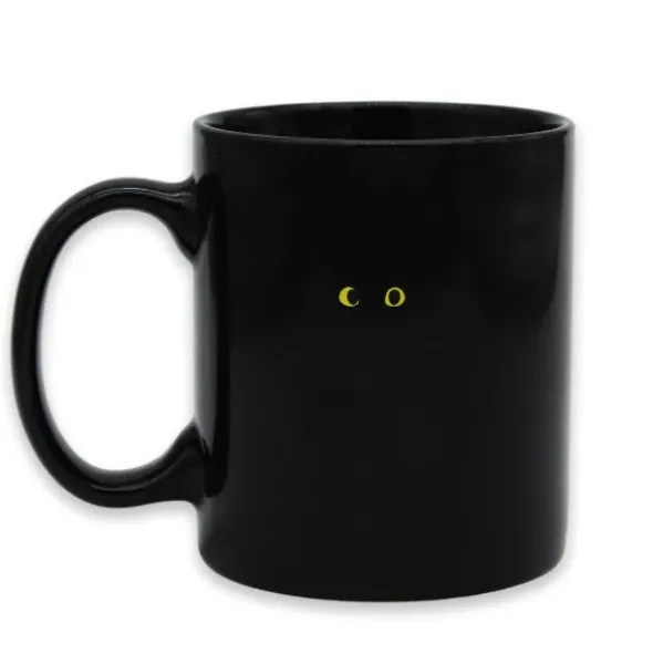 Tasse mit Katzen Wechselmotiv - Naughty Cat - Wärmeeffekt
