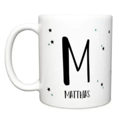 Tasse mit Name - Namenstasse Letter