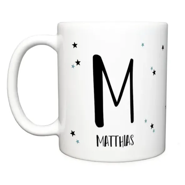 Tasse mit Name - Namenstasse Letter