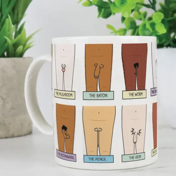 Tasse mit Penis Motiv - Penis Mug