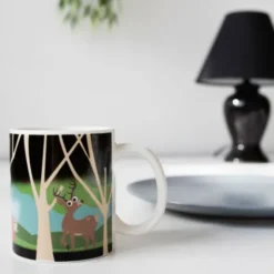Tasse mit Waldtiere Wechselmotiv - Morph Mug WOODLANDS - Wärmeeffekt