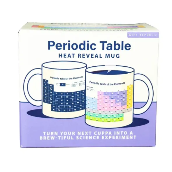 Tasse Periodensystem - Wechselmotiv Morph Mug - Wärmeeffekt