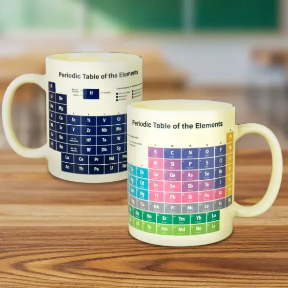 Tasse Periodensystem - Wechselmotiv Morph Mug - Wärmeeffekt