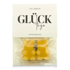 Tee Bärchen 2er-Set GLÜCK TO GO - Pfirsich Zitrone