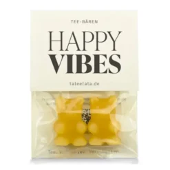Tee Bärchen 2er-Set HAPPY VIBES - Pfirsich Zitrone
