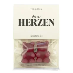 Tee Bärchen 2er-Set VON HERZEN - Himbeer Vanille