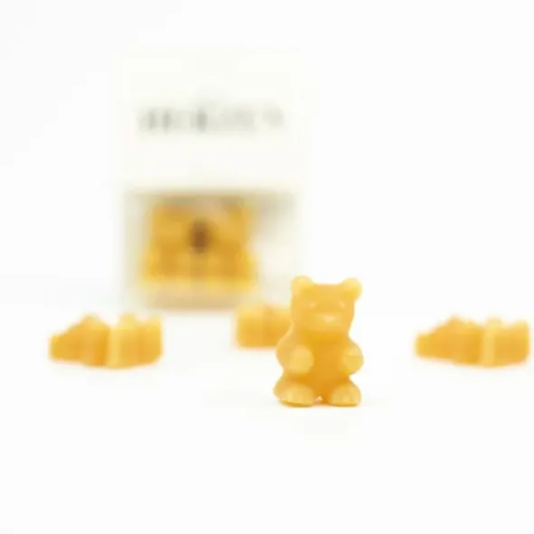 Tee Bärchen 2er-Set WICHTEL MIT HERZ - Orange Zimt