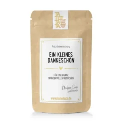 Tee Geschenktüte - Ein kleines Dankeschön